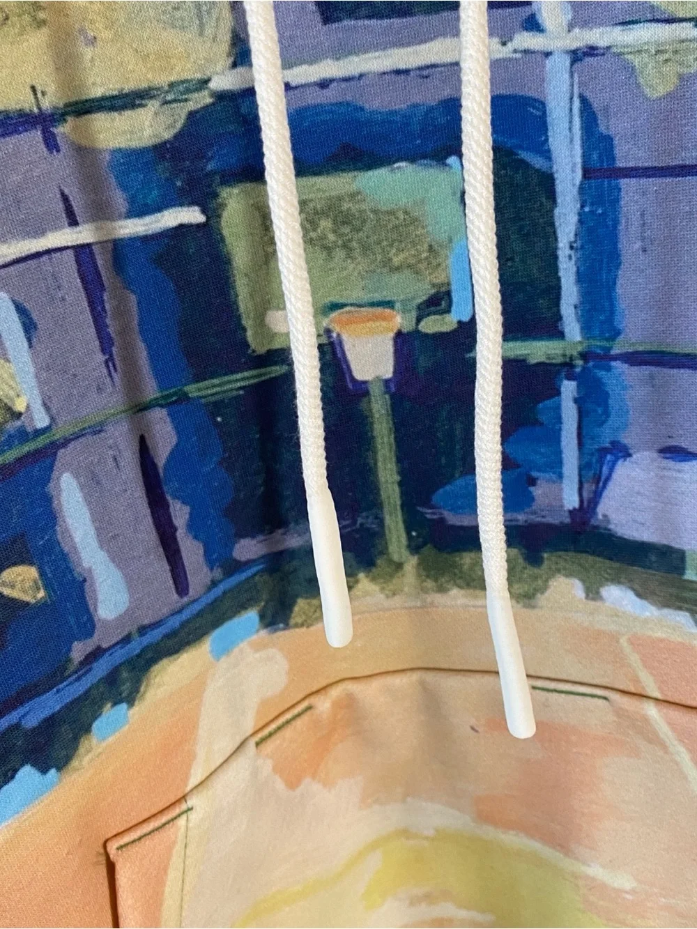 Nike Basketball Court Watercolor Painting AOP HV3516-365 $110 - Medium